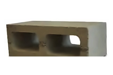 Block para muro, tipo intermedio